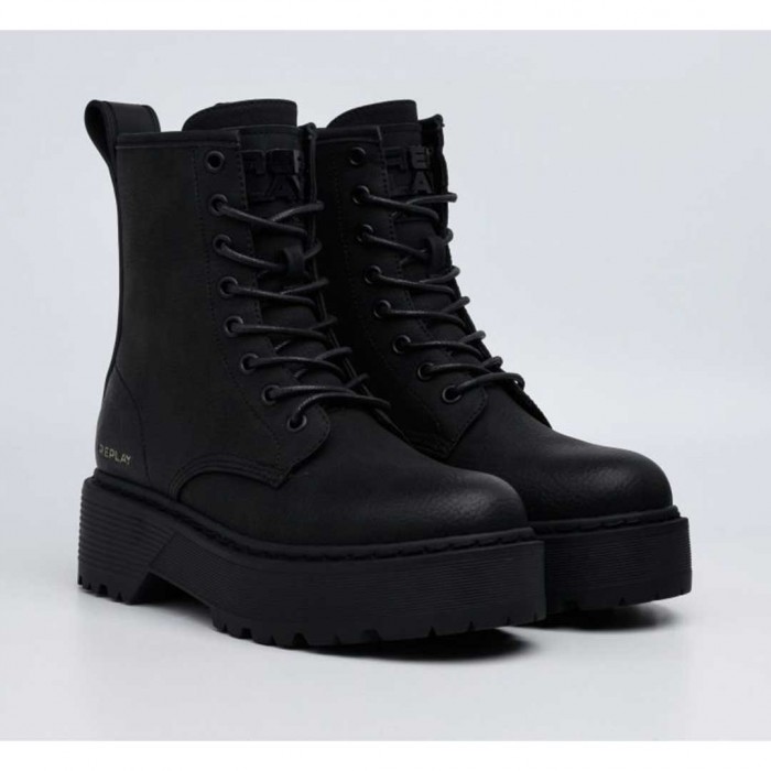 REPLAY WOMEN BOOTS BLACK