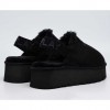 REPLAY CHIC SLIPPER MULES BLACK REPLAY CHIC SLIPPER MULES BLACK