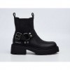 REPLAY WOMAN SHOES LOGO BOOTS BLACK REPLAY WOMAN SHOES LOGO BOOTS BLACK