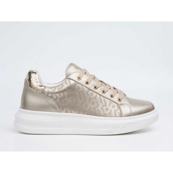 REPLAY WOMAN SHOES GOLD