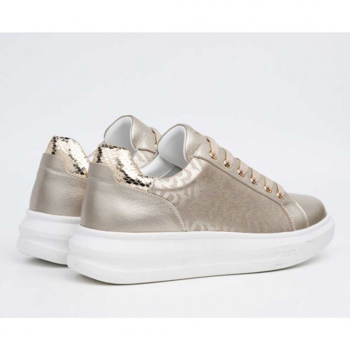 REPLAY WOMAN SHOES GOLD