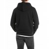 REPLAY MAN ZIPHOOD BLACK