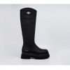 REPLAY WOMAN LONG BOOTS LOGO BLACK REPLAY WOMAN LONG BOOTS LOGO BLACK