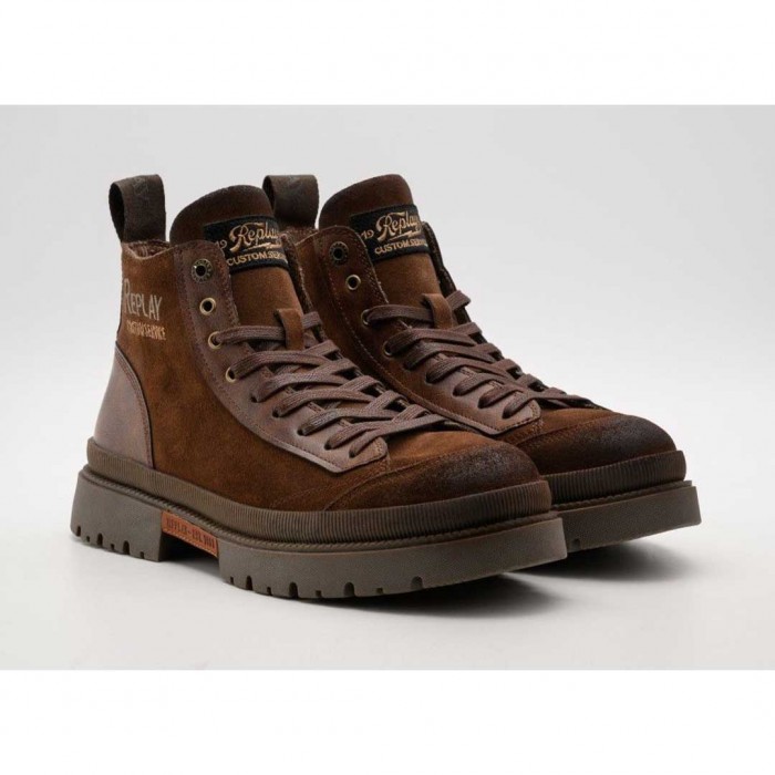 REPLAY MAN SHOES BOOTS BROWN