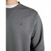 REPLAY MAN COTTON-BLEND CREW-NECK SWEATSHIRT GRAY