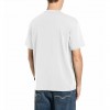 REPLAY MAN OVERSIZED T SHIRT WHITE