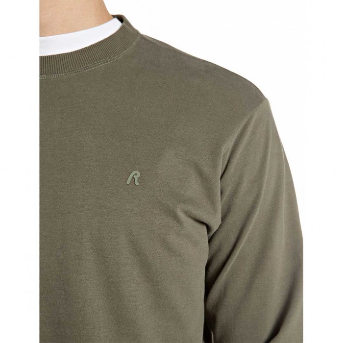 REPLAY MAN LONGSLEEVE T SHIRT GREEN