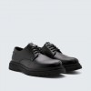 REPLAY PIERCE URBAN LACE-UP LOAFERS WITH A GLOSSY FINISH BLACK