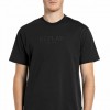 REPLAY MAN REGULAR-FIT T-SHIRT WITH LETTERING LOGO BLACK