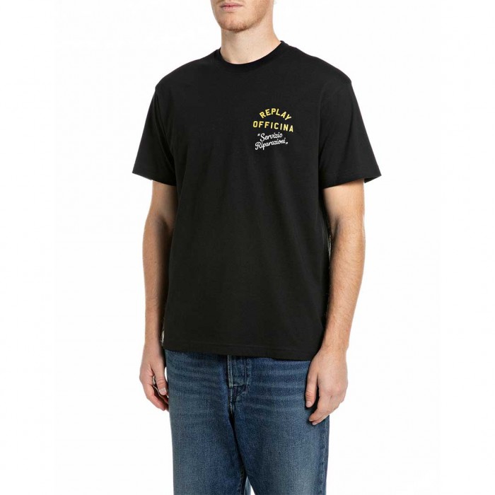 REPLAY MAN T SHIRT BLACK 2