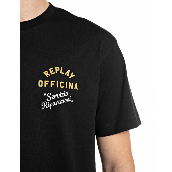 REPLAY MAN T SHIRT BLACK 2