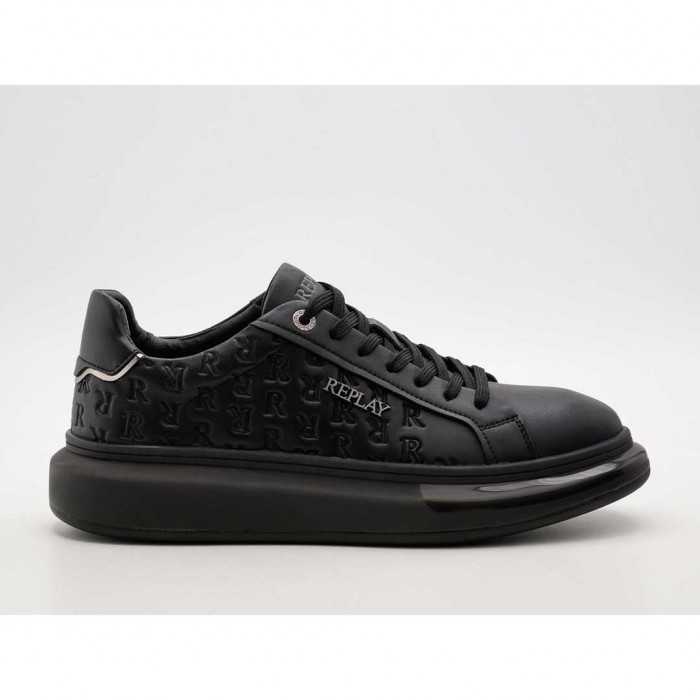 REPLAY MAN SHOES TOTAL BLACK