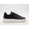 REPLAY MAN NOTTING FUTURE LEATHER SNEAKERS BLACK