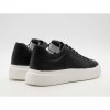 REPLAY MAN NOTTING FUTURE LEATHER SNEAKERS BLACK