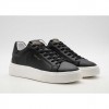 REPLAY MAN NOTTING FUTURE LEATHER SNEAKERS BLACK
