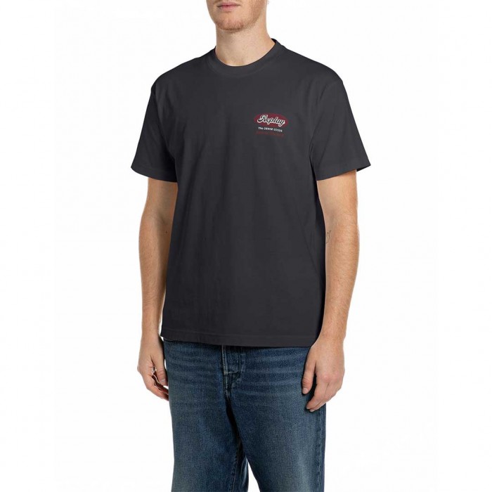 REPLAY MAN T SHIRT DARK BLUE