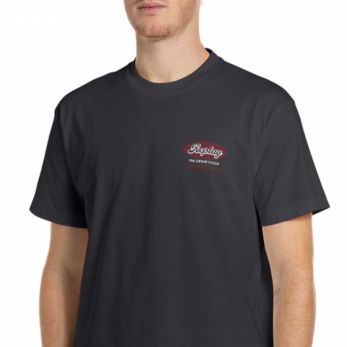 REPLAY MAN T SHIRT DARK BLUE