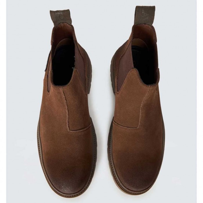 REPLAY SANDTOWN WORK SUEDE CHELSEA BOOTS BROWN