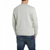 REPLAY KNIT COTTON SWEATER ECRU