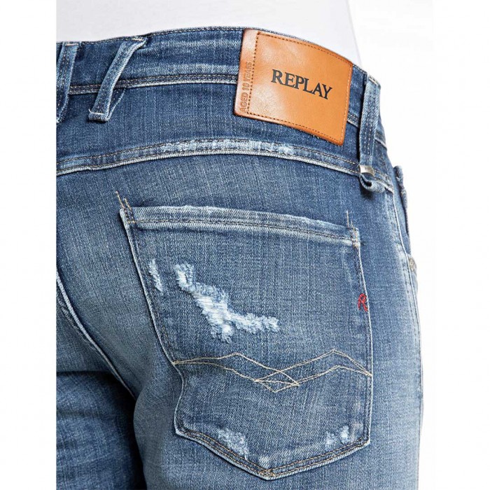 REPLAY MAN SLIM FIT JEAN ANBASS BLUE
