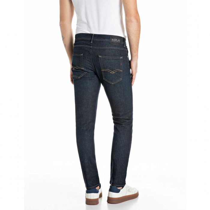 REPLAY WILLBI REGULAR-FIT JEANS DARK BLUE