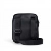 REPLAY MAN LEATHER BAG BLACK
