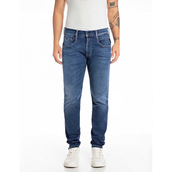 REPLAY MAN ANBASS JEAN SLIM FIT BLUE