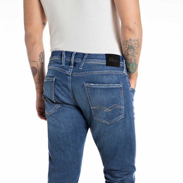 REPLAY MAN ANBASS JEAN SLIM FIT BLUE