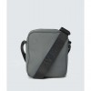 REPLAY MAN CROSSBODY BAG WITH DIAMOND LOGO DARK GRAY