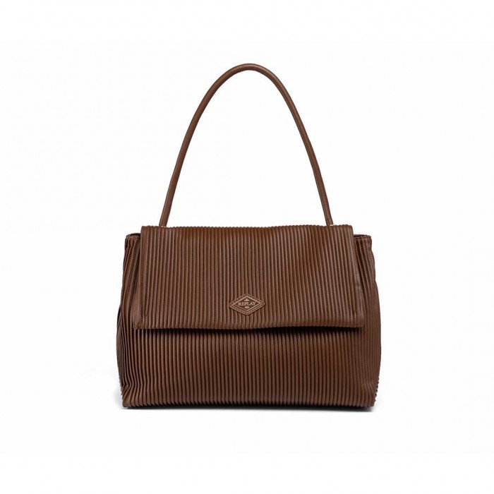 REPLAY WOMAN BAG BROWN