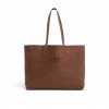 REPLAY REVERSIBLE BAG WITH MATCHING CLUTCH BROWN/BLACK