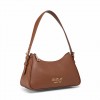 REPLAY WOMAN SHOULDER BAG BROWN