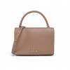 REPLAY WOMAN SMALL LOGO BAG BEIGE