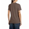 REPLAY WOMAN T SHIRT BROWN