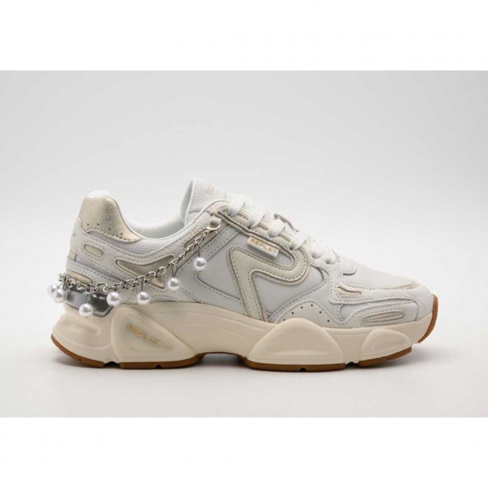 REPLAY WOMAN SNEAKER SHOES WHITE