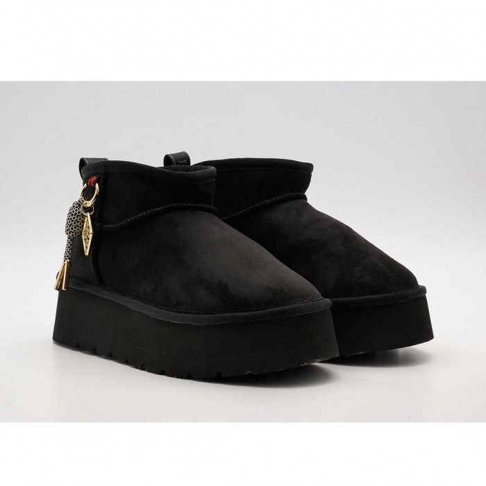 REPLAY WOMAN ANKLE BOOTS BLACK