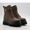 REPLAY WOMAN BOOTS SHOES BROWN