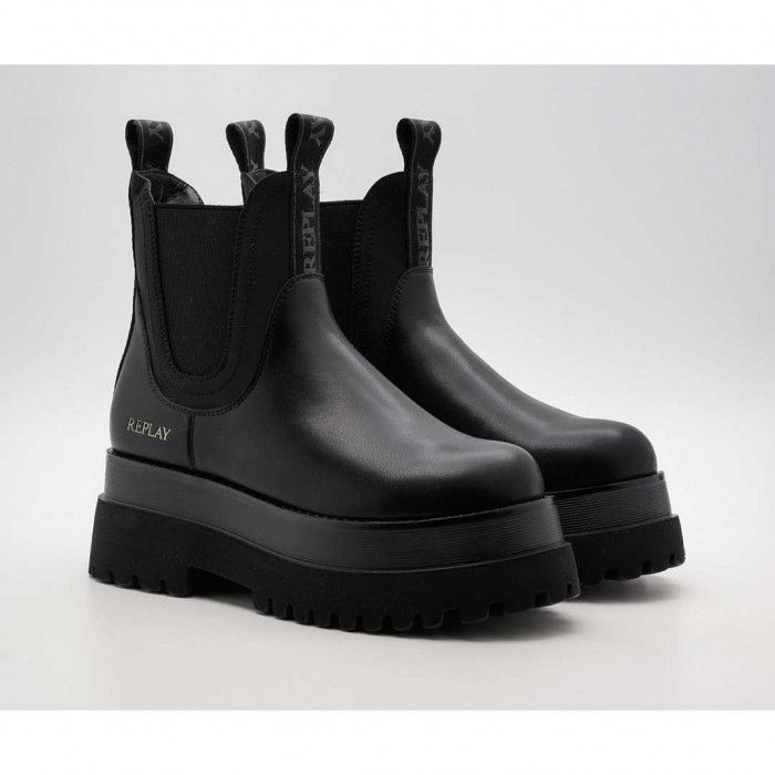 REPLAY WOMAN BOOTS SHOES BLACK 1