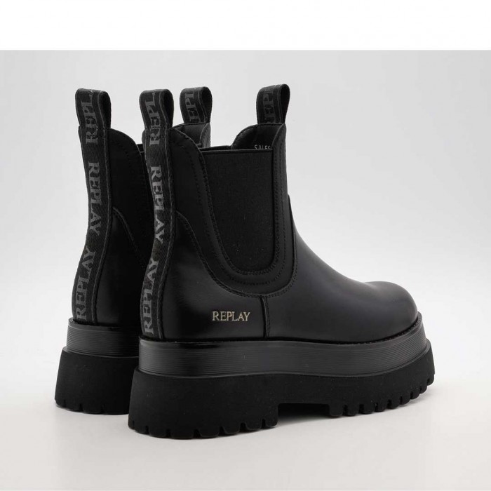 REPLAY WOMAN BOOTS SHOES BLACK 1