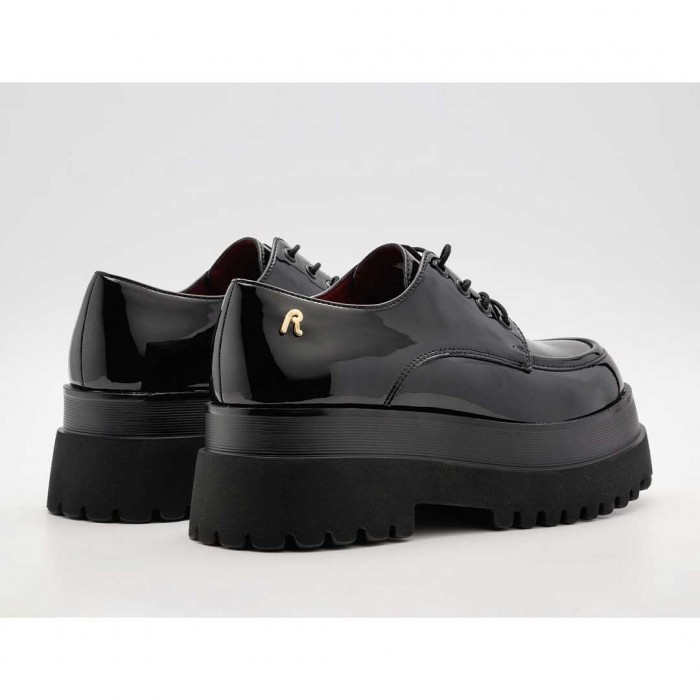 REPLAY WOMAN LOAFERS PATENT LEATHER BLACK