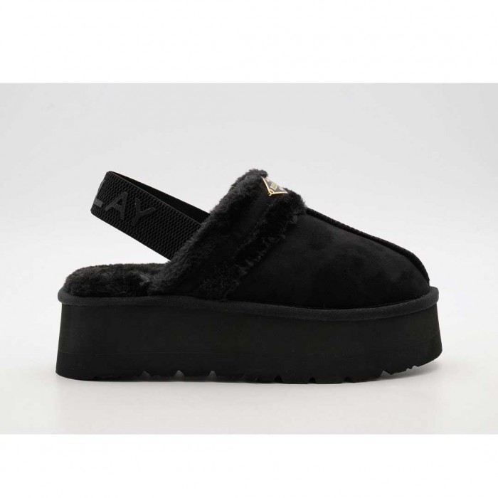REPLAY WOMAN SHOES SLIPPER BLACK