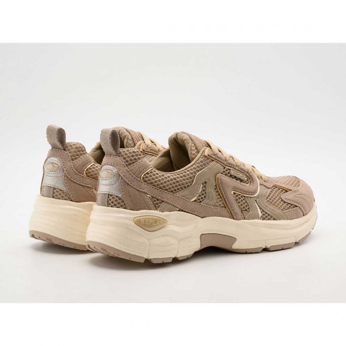 REPLAY WOMAN SNEAKER BEIGE