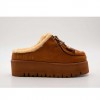 REPLAY WOMAN SHOES SABOT BROWN