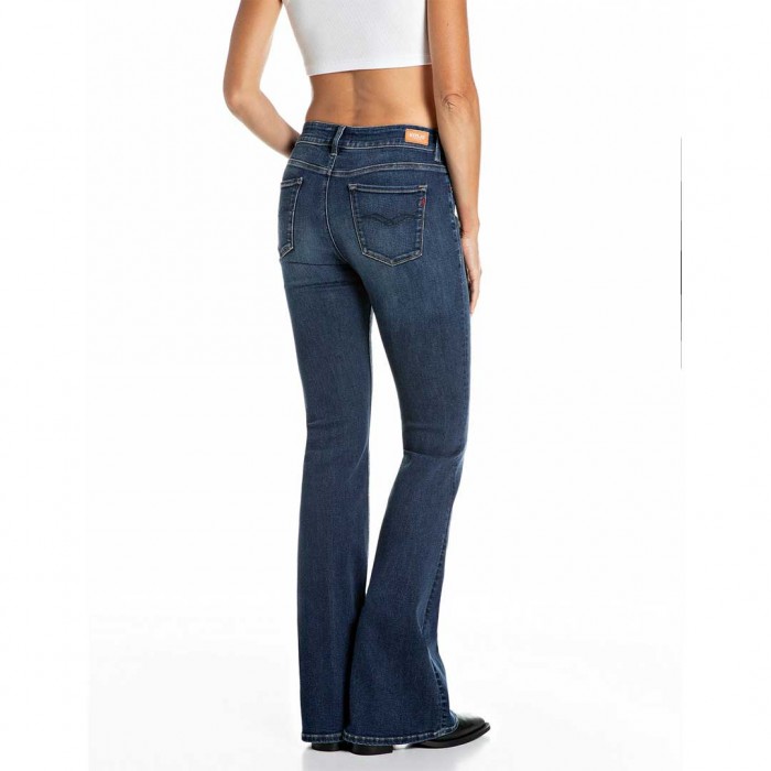 REPLAY FLARED BOOTCUT JEANS BLUE