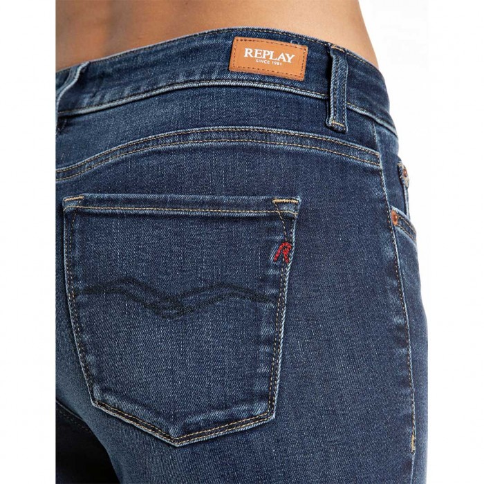 REPLAY FLARED BOOTCUT JEANS BLUE