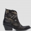 WOMEN'S KLEIN LEATHER ANKLE BOOTS replay γυναικειο μποτακι