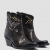 WOMEN'S KLEIN LEATHER ANKLE BOOTS replay γυναικειο μποτακι