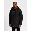 SELECTED SLHELLIS Parkacoat - Black