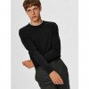 SELECTED PIMA COTTON - JUMPER BLACK