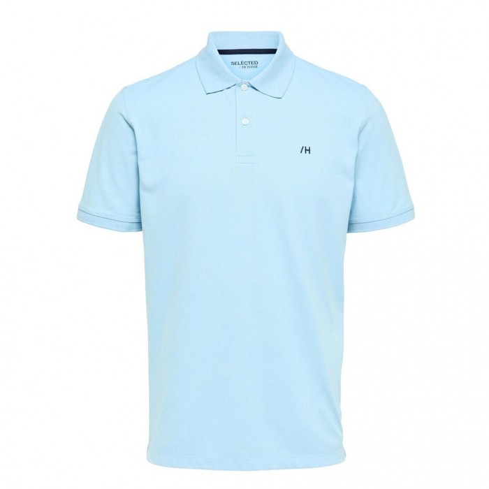 SELECTED SHORT SLEEVED POLO SHIRT SKYWAY